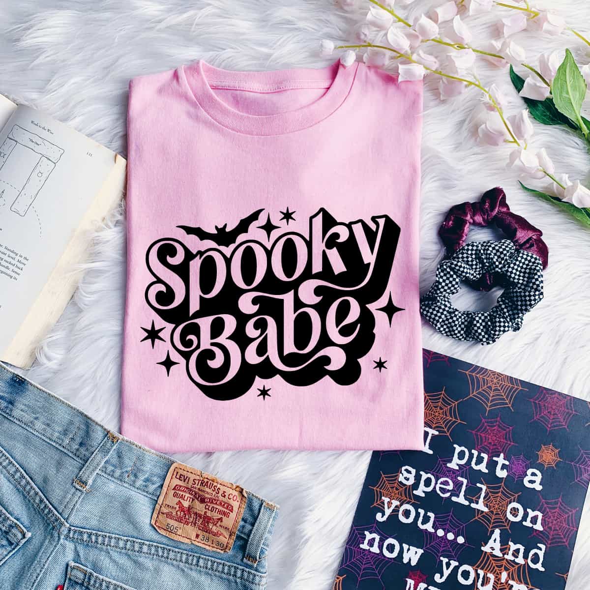 Spooky Babe T-Shirt Spooky Babe T-Shirt
