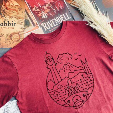Tower of Sorcery Illustration T-Shirt