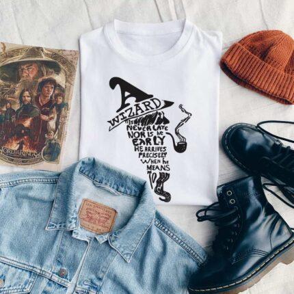 Wizard Never Late T-Shirt