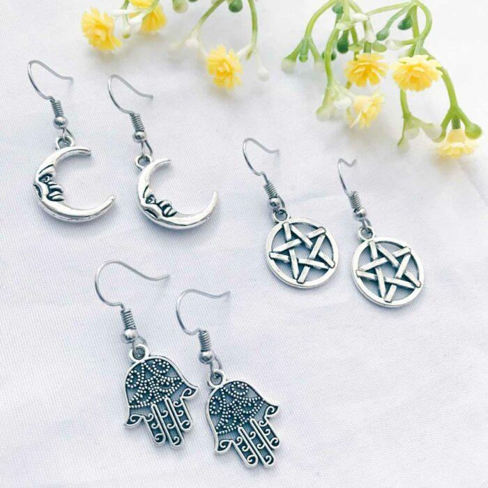 Hamsa Hand Earrings