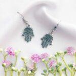 Hamsa Hand Earrings