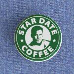 Star Date Coffee Badge