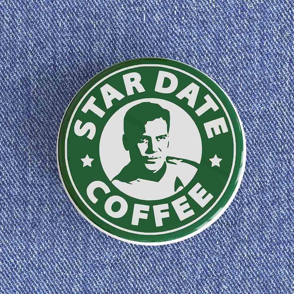 Star Date Coffee Badge Star Date Coffee Badge