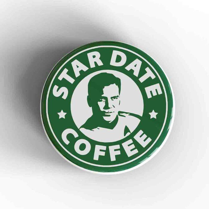 Star Date Coffee Magnet