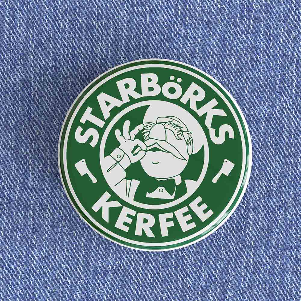 Starbörks Kerfee Badge Starbörks Kerfee Badge