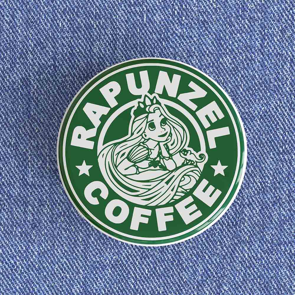 Rapunzel Coffee Badge Rapunzel Coffee Badge