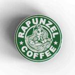 Rapunzel Coffee Magnet