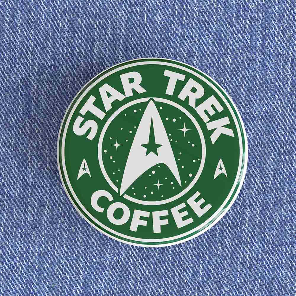 Star Trek Coffee Badge Star Trek Coffee Badge