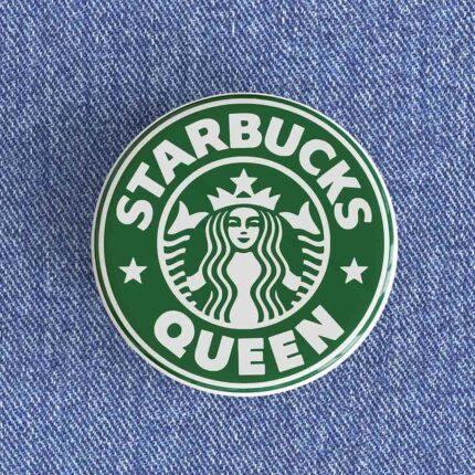 Starbucks Queen Badge