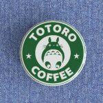 Totoro Coffee Badge