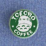 Totoro Coffee Badge