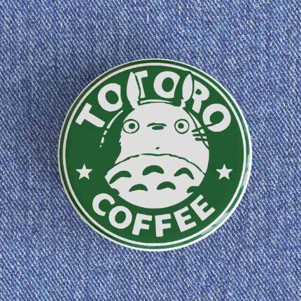 Totoro Coffee Badge