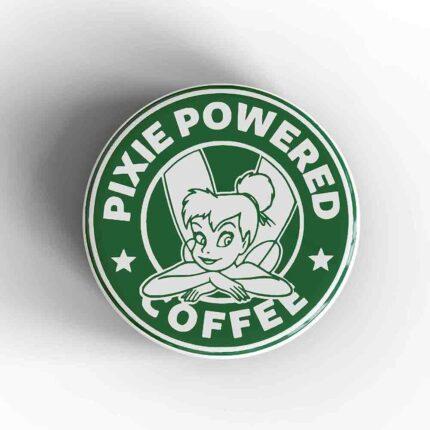 Pixie Powered Coffee Magnet