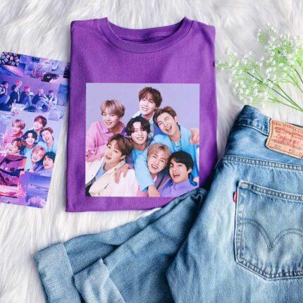BTS Portrait Poster T-Shirt