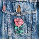 Pink Rose Patch