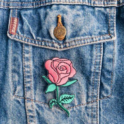 Pink Rose Patch