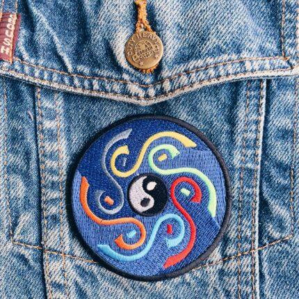 Round Yin Yang Patch