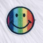 Rainbow Smiley Patch