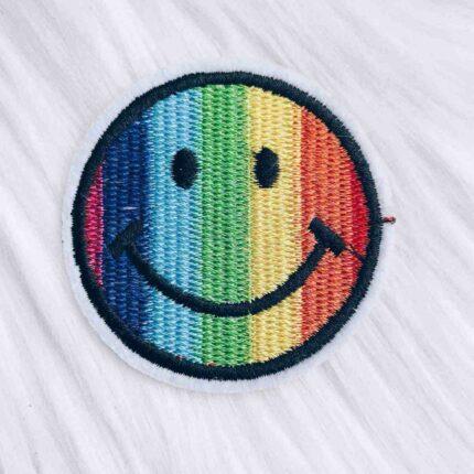 Rainbow Smiley Patch
