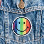 Rainbow Smiley Patch