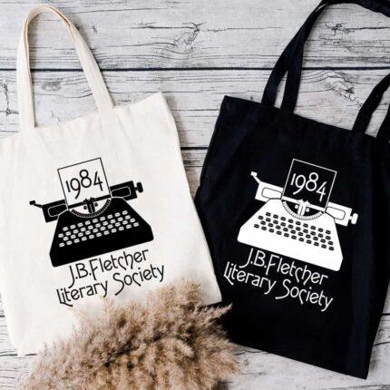 J.B Fletcher Literary Society Tote Bag