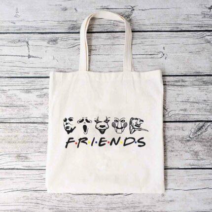 Horror Friends Tote Bag