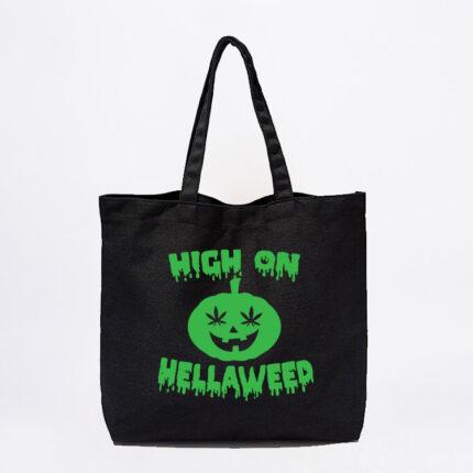 High On Hellaweed Tote Bag