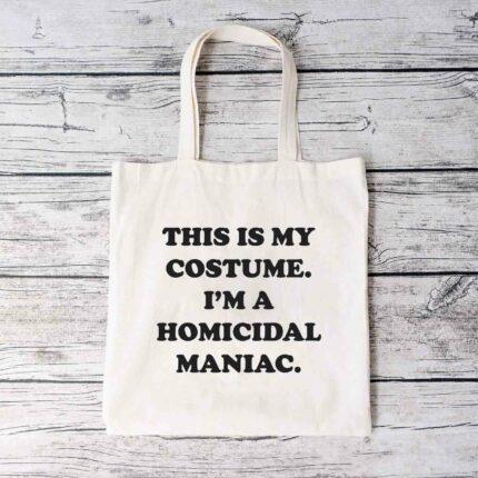 This Is My Costume Tote Bag
