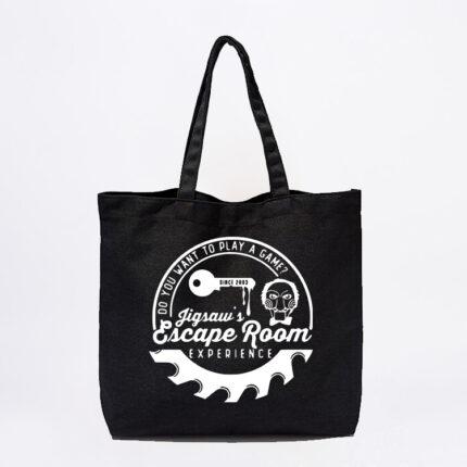 Jigsaw's Escape Room Tote Bag