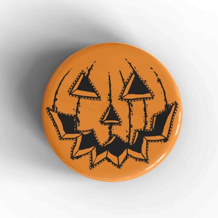 Jack-o-lantern Badge/Magnet