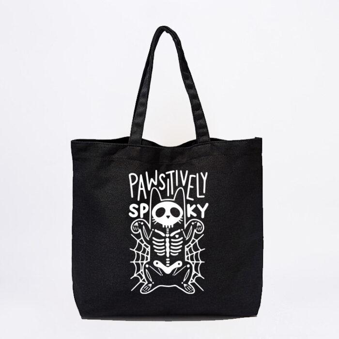 Pawsitively Spooky Tote Bag
