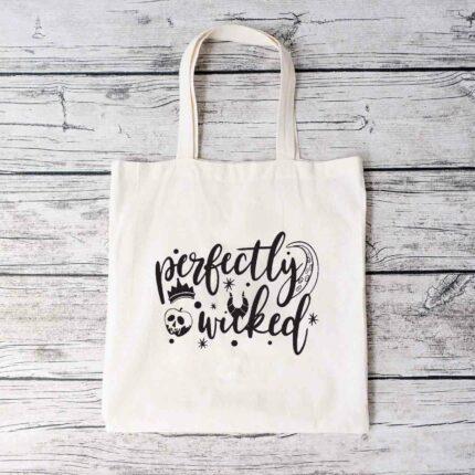 Perfectly Wicked Tote Bag
