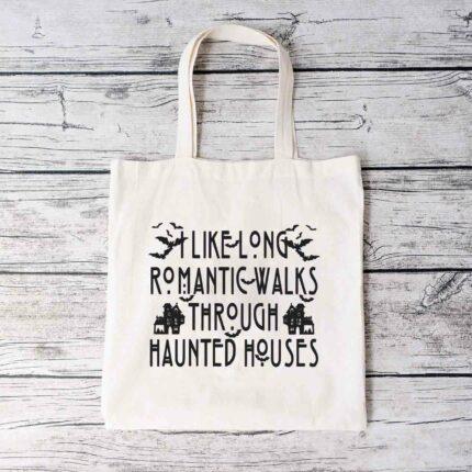 Haunted Houses Tote Bag