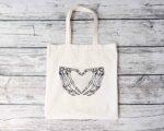 Skeleton Love Tote Bag