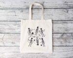 Halloween Skeletons Tote Bag