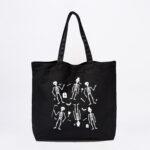 Halloween Skeletons Tote Bag