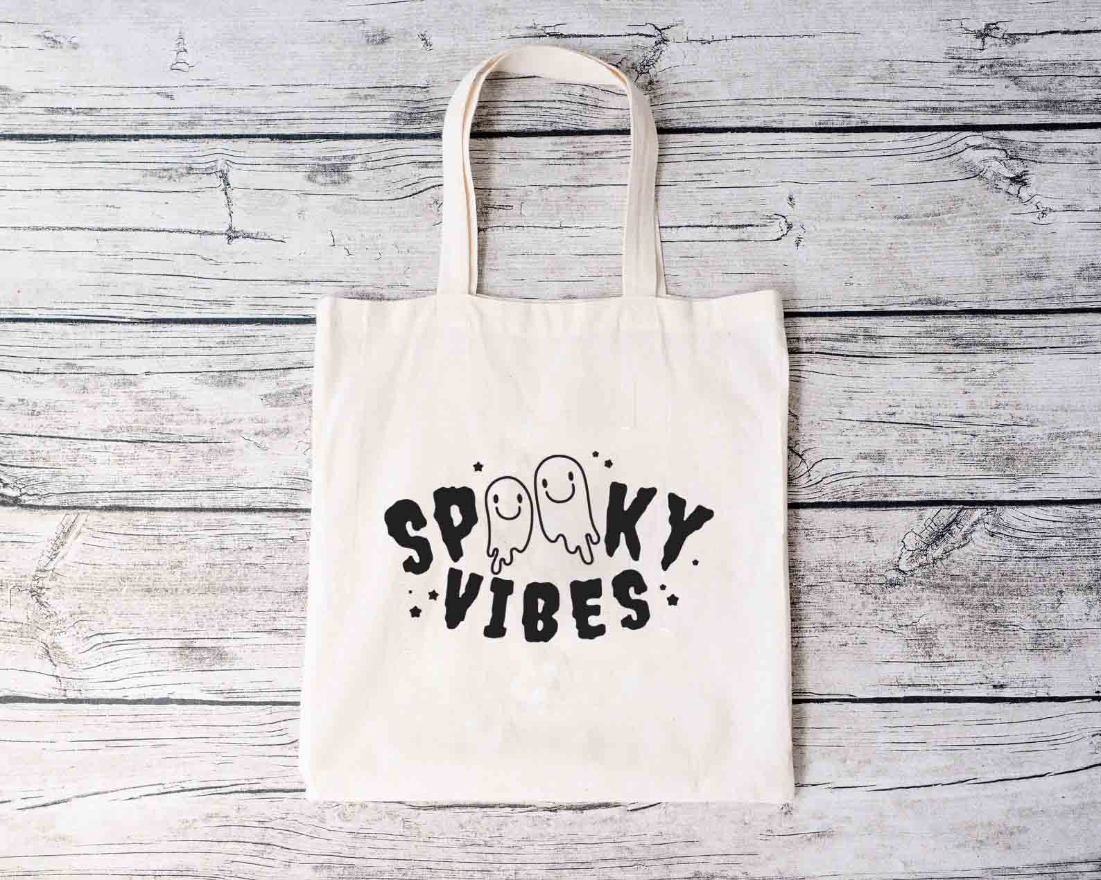 Spooky Vibes Tote Bag Spooky Vibes Tote Bag