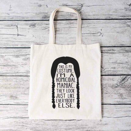 Homicidal Maniac Tote Bag