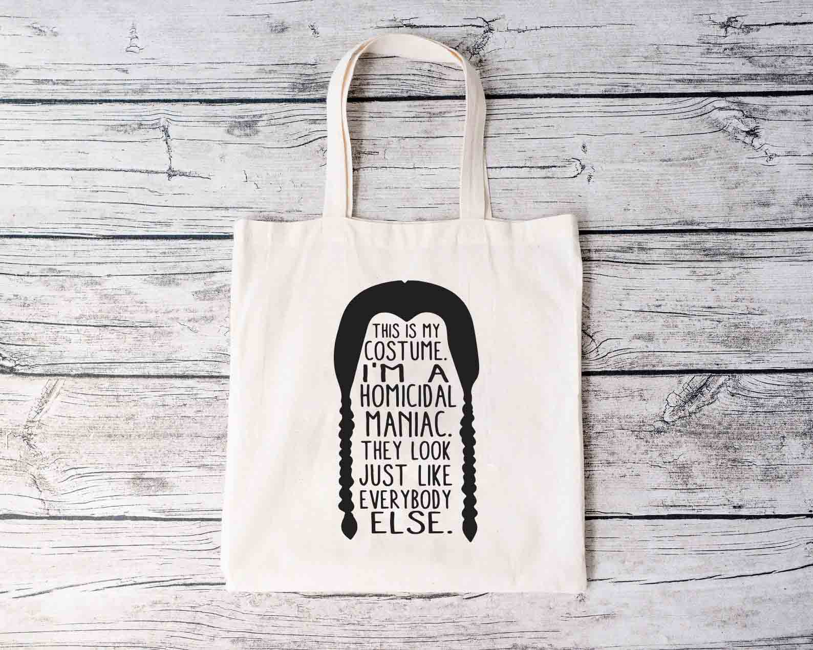 Homicidal Maniac Tote Bag Homicidal Maniac Tote Bag