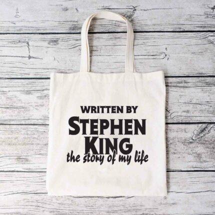 Written By Stephen King Tote Bag