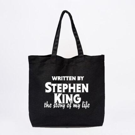 Written By Stephen King Tote Bag