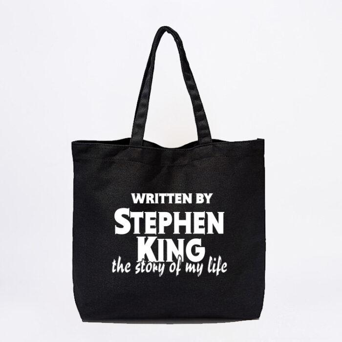 Written By Stephen King Tote Bag
