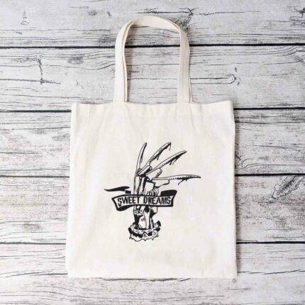 Sweet Dreams Freddie Tote Bag
