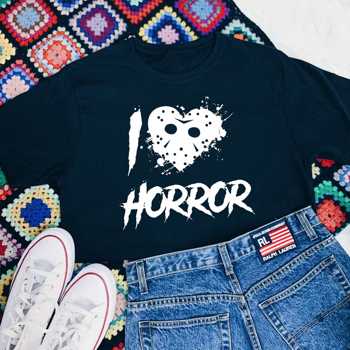 I Love Horror T-Shirt I Love Horror T-Shirt