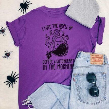Coffee and Witchcraft In The Morning T-Shirt