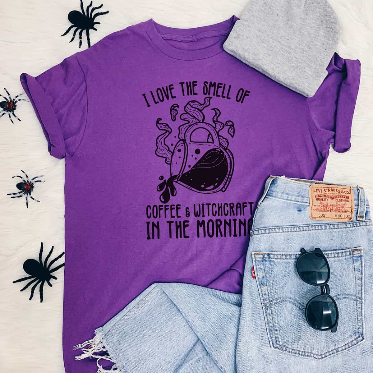 Coffee and Witchcraft In The Morning T-Shirt Coffee and Witchcraft In The Morning T-Shirt