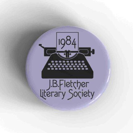 J.B Fletcher Literary Society Badge/Magnet