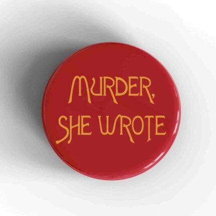 Murder She Wrote Badge/Magnet