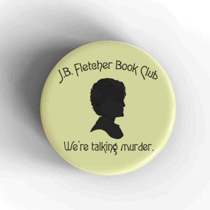 J.B Fletcher Book Club Badge/Magnet