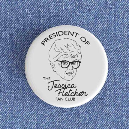 Jessica Fletcher Fan Club Badge/Magnet